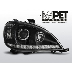 Mercedes M klasa W163 ML 98-01 BLACK LED diodowe LPMEA0