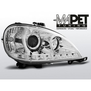 Mercedes M klasa W163 ML 98-01 CHROM LED diodowe LPME99