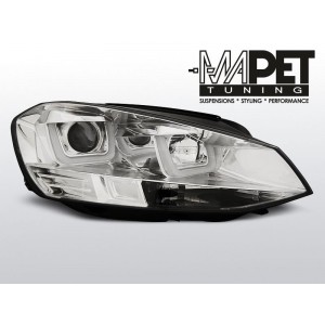 VW Golf 7 - CHROM LED DRL jazdy dziennej - diodowe LPVWK5