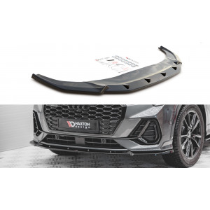 Przedni Splitter / dokładka ABS (V.2) - Audi Q3 Sportback S-Line