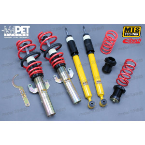 Skoda Fabia 6Y - Zawieszenie gwintowane MTS-technik BLACK GOLD EDITION
