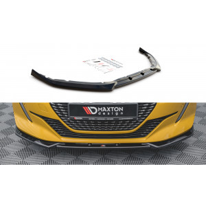 Przedni Splitter / dokładka ABS (V.2) - Peugeot 208 Mk2