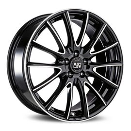 Felga aluminiowa MSW 86 6,5x16 4x108 ET38 GLOSS BLACK FULL POLISHED 