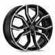 Felga aluminiowa MSW 41 7,5x19 5x110 ET40 GLOSS BLACK FULL POLISHED