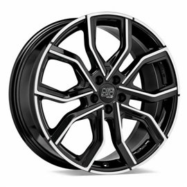 Felga aluminiowa MSW 41 7,5x19 5x114,30 ET40 GLOSS BLACK FULL POLISHED