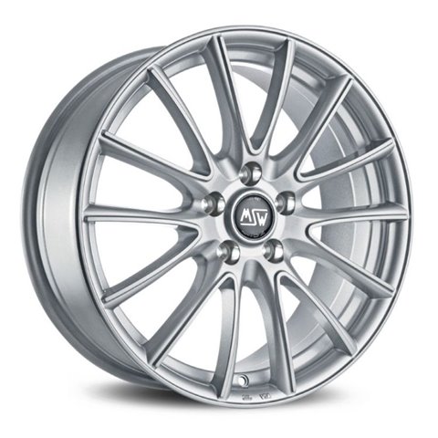 Felga aluminiowa MSW 86 7,5x17 4x108 ET38 FULL SILVER