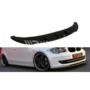 Przedni Splitter / dokładka ABS - BMW 1 E81 / E87