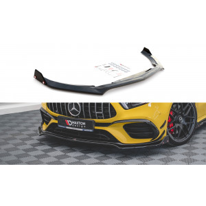 Przedni Splitter / dokładka ABS + Flaps (V.3) - Mercedes-AMG A45 S