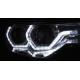 Lampy przód BMW F30 / F31 LCI 15-18 CHROM LED DRL diodowe LPBMN1