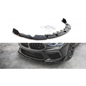 Przedni Splitter / dokładka ABS + Flaps (V.1) - BMW M8 Gran Coupe F93