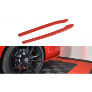 Splittery Boczne Tylnego Zderzaka (v.2) - VW Golf 7 R VARIANT FL