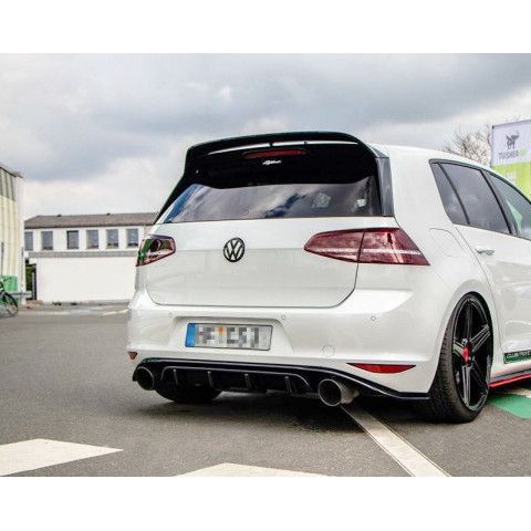 Dyfuzor Tylnego Zderzaka - VW GOLF Mk7 GTI CLUBSPORT