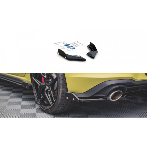 Splittery Tylne Boczne + Flapsy (V.1) - VW Golf 8 GTI Clubsport