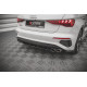 Dyfuzor Tylnego Zderzaka ABS - Audi S3 8Y Sportback