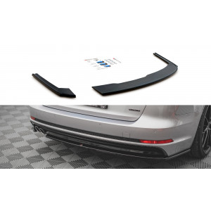 Splitter Tylnego Zderzaka (wer.2) - Audi A4 B9 S-Line