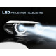 Lampy BMW X5 E70 07-13 Xenon AFS BLACK diodowe LED DRL dzienne LPBMN8