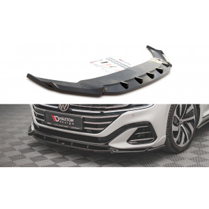 Przedni Splitter / dokładka ABS (wer.1) - VW Arteon R-Line Facelift