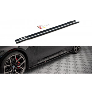 Dokładki Progów (V.3) - BMW 4 M-Pack / M440i - G22 / G23