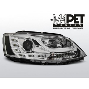 VW Jetta VI - CHROM Tube Light LED DRL jazdy dziennej - diodowe LPVWL4