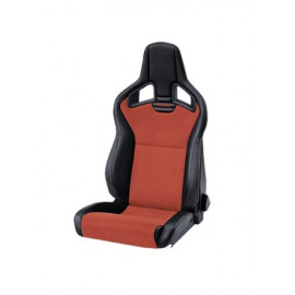 Fotel RECARO Cross Sportster CS SAB with heating Artificial leather black / Dinamica red