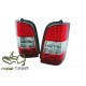 Lampy tył Mercedes Vito W638 red white LED czerwono / białe DIODOWE LDME32