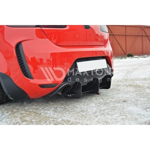 Dyfuzor Tylnego Zderzaka ABS RACE - SEAT LEON MK2 MS DESIGN