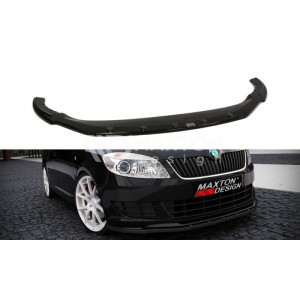 Przedni Splitter / dokładka ABS - Skoda Fabia mk2 FL 2010-2014