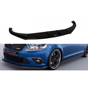 Przedni Splitter / dokładka ABS - Skoda Fabia mk2 RS 2007-