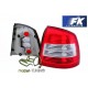 Lampy tył Opel Asta G 3/5d Clear Red / White LTOP18