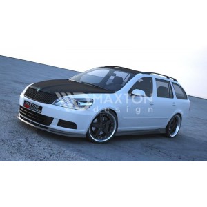 Przedni Splitter / dokładka ABS - Skoda Octavia mk2 FL 2008-2013