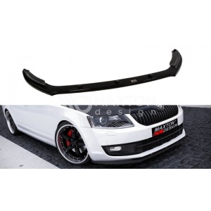 Przedni Splitter / dokładka ABS (wer.2) - Skoda Octavia mk3 2013-