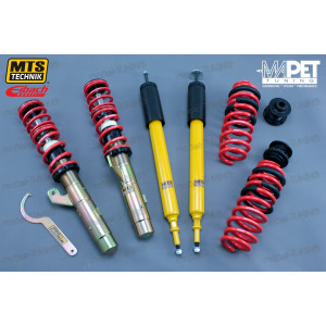 Gwint MTS-technik + Eibach BMW E81 E82 E87 E88 - BLACK GOLD EDITION