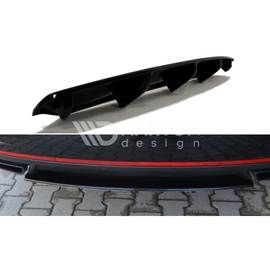 Dyfuzor Tylnego Zderzaka - Skoda Octavia mk3 RS 2013-