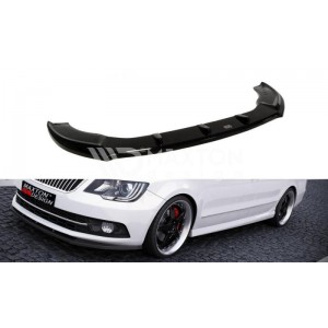 Przedni Splitter / dokładka ABS - Skoda Superb 2013-