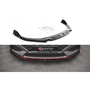 Przedni Splitter / dokładka + Flaps (v.1) - Hyundai I30 N Hatchback/Fastback Mk3 Facelift