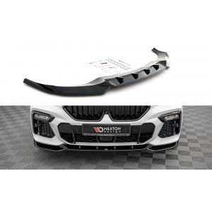 Splitter / dokładka zderzaka przód (V.1) - BMW X6 M-Pack G06