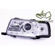 Lampy przód Audi 80 B4 - CHROM LED - diodowe LPAU39