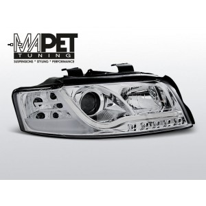 Audi A4 B6 8E 00-04 CHROM Daylight LED - do jazdy dziennej LPAUB2