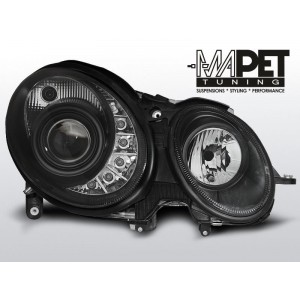 Mercedes E-klasa W211 06-09 BLACK LED - diodowe LPME60