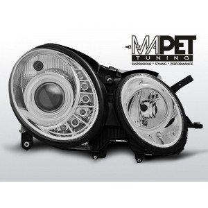 Mercedes E-klasa W211 06-09 CHROM LED - diodowe LPME59