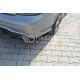 Splittery Boczne Tylnego Zderzaka ABS - Mercedes C W204 AMG-Line 2011-2014