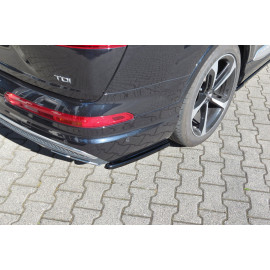 Splittery Boczne Tylnego Zderzaka ABS - Audi Q7 S-line / SQ7