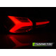 Lampy tył Ford Focus 4 18-21 red / white LED - diodowe dynamiczne LDFO71