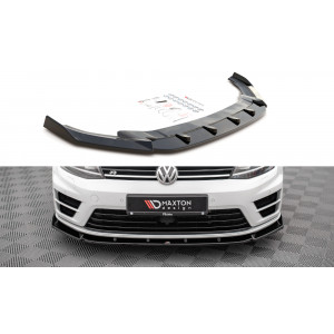 Przedni Splitter / dokładka (v.4) - VW Golf VII R / R-line 2012-