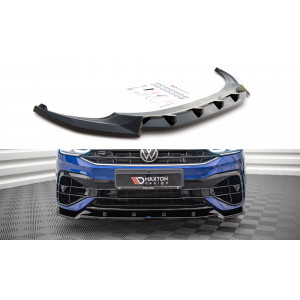 Przedni Splitter / dokładka ABS (V.2) - VW Tiguan R Mk2 Facelift
