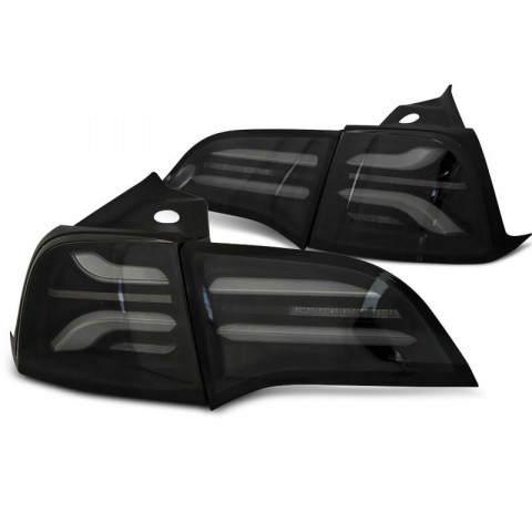 TESLA MODEL 3 - RED SMOKE LED diodowe LDTE01