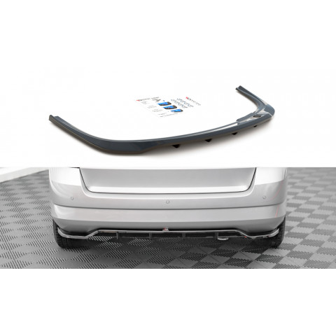Splitter Tylny Środkowy (Z Dyfuzorem) Skoda Fabia Combi Mk3