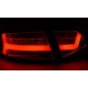 Lampy tył Audi A6 C6 Sedan 08-11 Red White Led - Diodowe Dynamiczne LDAUF2