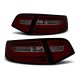 Lampy tył Audi A6 C6 Sedan 08-11 Smoked Red Led - Diodowe Dynamiczne LDAUF3