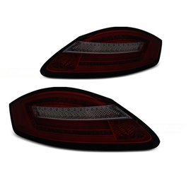 Lamy tył Porsche Boxster / Cayman 987 - Smoked Red Led - Diodowe LDPO09